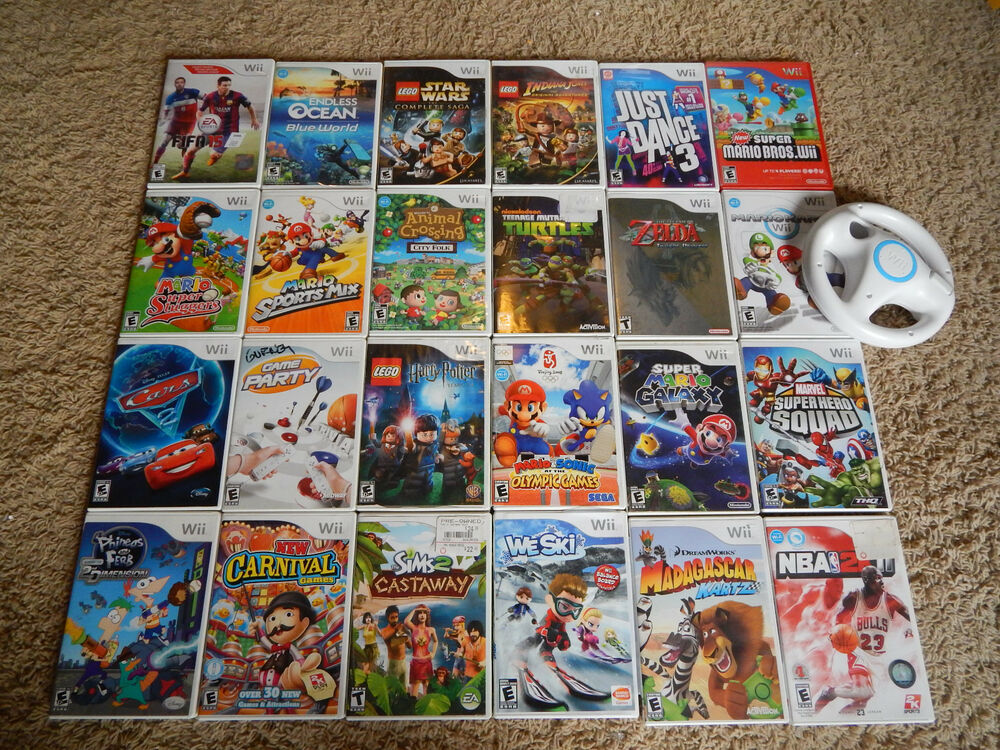 list of wii games